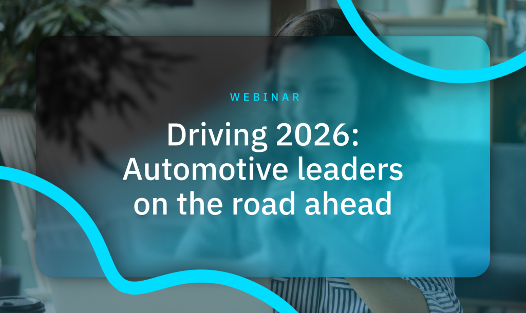 I punti chiave del webinar Fusion: Ridefinire il retail automobilistico grazie a dati, AI e unificazione