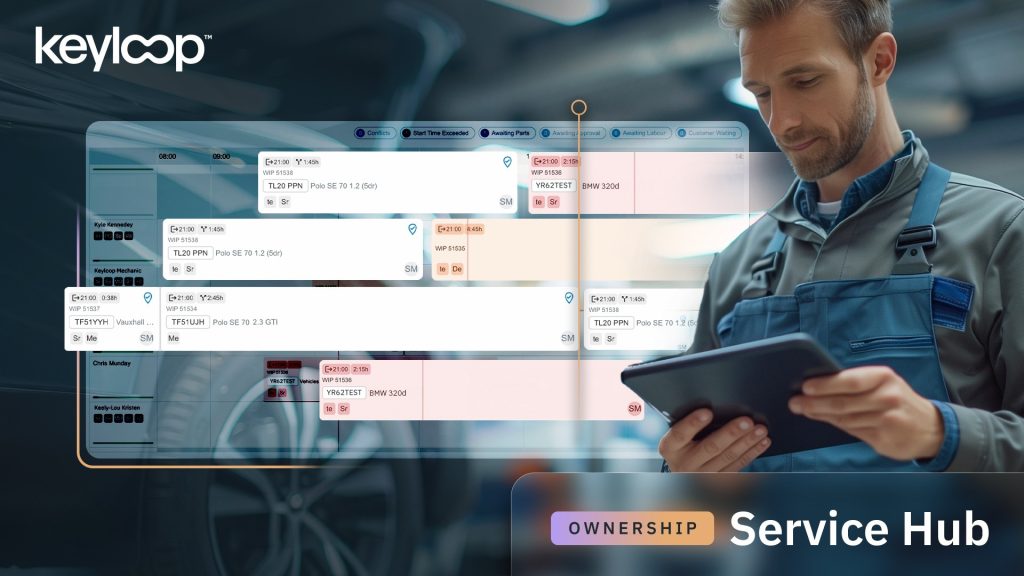 Der neue Keyloop ‘Service Hub’ steigert den Wert von Aftersales-Aufträgen, verbessert die Effizienz und maximiert die Kundenzufriedenheit